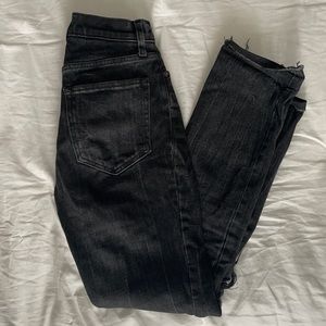 Abercrombie and Fitch ultra high rise mom jean